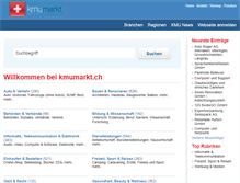 Tablet Screenshot of kmumarkt.ch